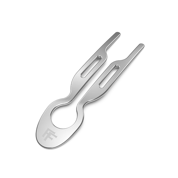 Fiona Franchimon Nº 1 Hairpin Steel (White Gold Finish) 1 szt