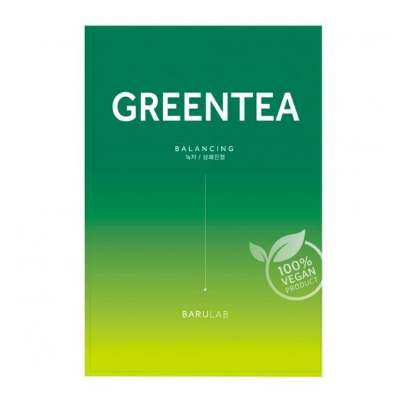 Barulab Green Tea Balancing The Clean Vegan Mask 23 g