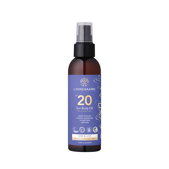 Lykkegaard Sun Body Oil SPF 20 145 ml