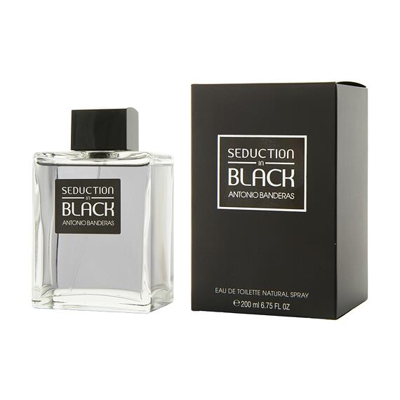 Antonio Banderas Seduction in Black Woda toaletowa dla mężczyzn 200 ml