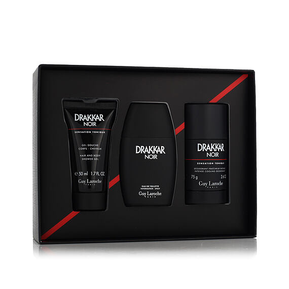 Guy Laroche Drakkar Noir EDT 50 ml + DST 75 ml + SG 50 ml M
