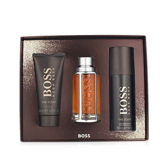 Hugo Boss Boss The Scent For Him EDT 100 ml + DEO w sprayu 150 ml + SG 100 ml M