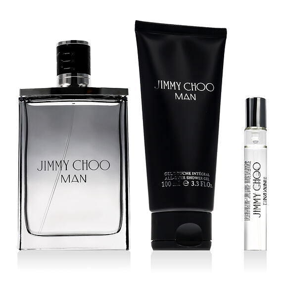 Jimmy Choo Jimmy Choo Man EDT 100 ml + EDT MINI 7.5 ml + żel pod prysznic do ciała i włosów 100 ml M