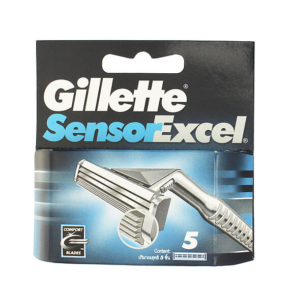 Gillette Sensor Excel wymienne żyletki do golenia 5 szt M