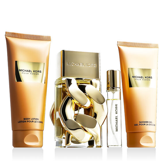 Michael Kors Pour Femme EDP 100 ml + EDP MINI 10 ml + SG 100 ml + BL 100 ml W