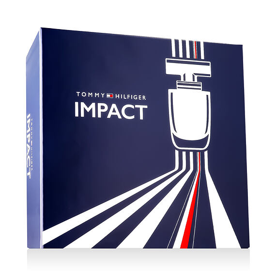 Tommy Hilfiger Impact EDT 100 ml + EDT MINI 4 ml + żel pod prysznic do ciała i włosów 100 ml M