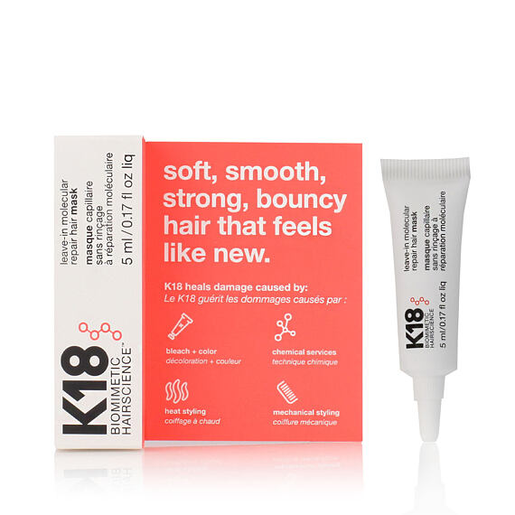 K18 Molecular Repair Leave-in Hair Mask 5 ml