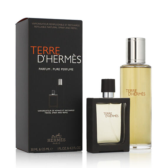 Hermès Terre D'Hermès Perfumy do napełniania 30 ml + Perfumy wkład 125 ml M
