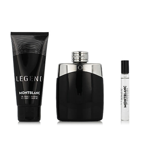 Montblanc Legend for Men EDT 100 ml + EDT MINI 7,5 ml + SG 75 g M