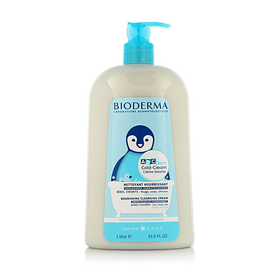 Bioderma ABCDerm Cold-Cream Nourishing Cleansing Cream 1000 ml