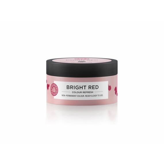 Maria Nila Colour Refresh odżywcza maska do włosów z pigmentami koloru Bright Red 100 ml
