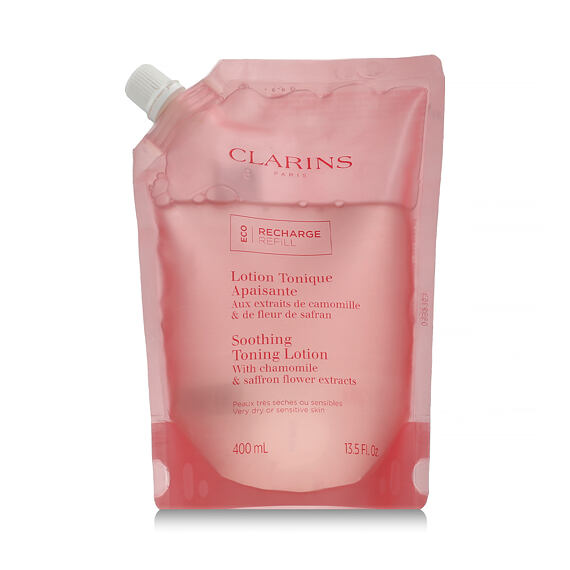 Clarins Soothing Toning Lotion Camomile & Saffron Flower (Very Dry or Sensitive Skin) Refill 400 ml