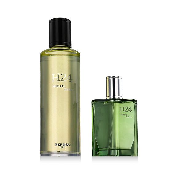 Hermès H24 Herbes Vives EDP napełnialny 30 ml + EDP wkład 200 ml M
