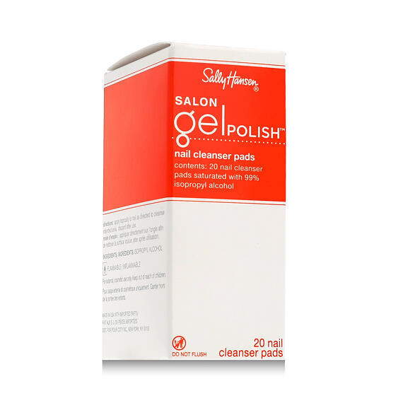Sally Hansen Salon Gel Polish Nail Cleanser Pads 20 szt