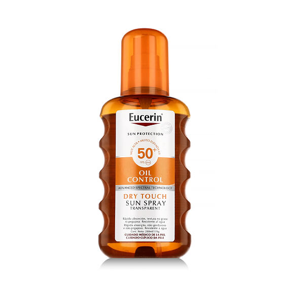Eucerin Sun Protection Oil Control Dry Touch Sun Spray Transparent SPF 50+ 200 ml