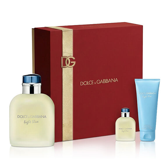 Dolce & Gabbana Light Blue pour Homme EDT 75 ml + EDT MINI 4,5 ml + SG 50 ml M