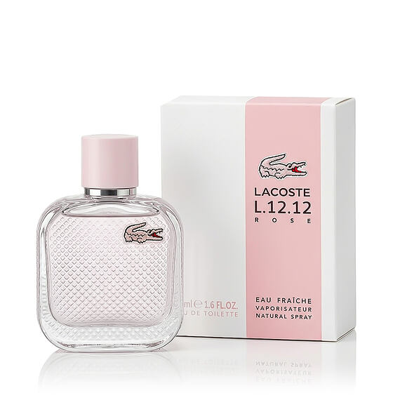 Lacoste L.12.12 Rose Eau Fraîche EDT uszkodzone opakowanie 50 ml W
