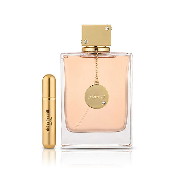 Armaf Club de Nuit Woman EDP 250 ml + Kieszonkowy spray do wielokrotnego napełniania 5 ml W
