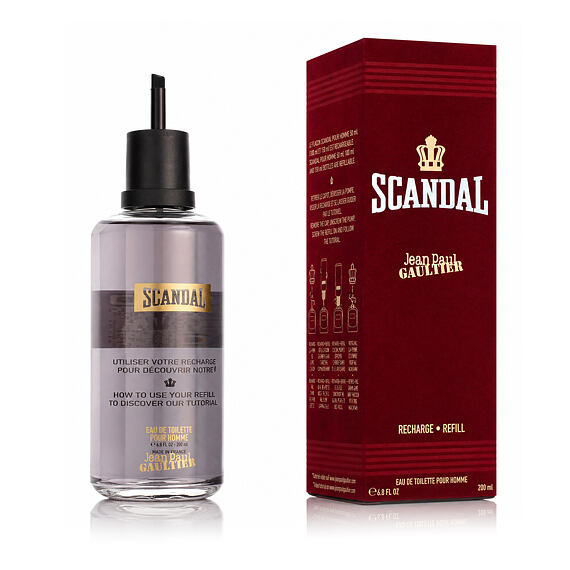 Jean Paul Gaultier Scandal Pour Homme EDT wkład uszkodzone opakowanie 200 ml M