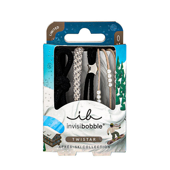 Invisibobble Twistar gumka do włosów Apres Ski Fondue Lover 4 szt