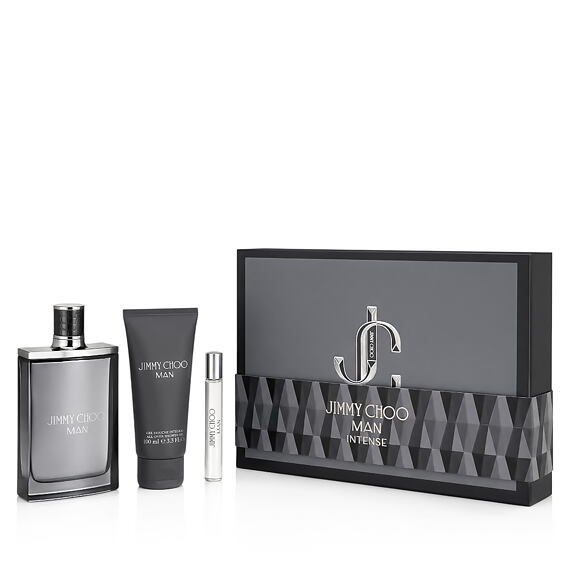 Jimmy Choo Jimmy Choo Man Intense EDT 100 ml + EDT MINI 7,5 ml + żel pod prysznic do ciała i włosów