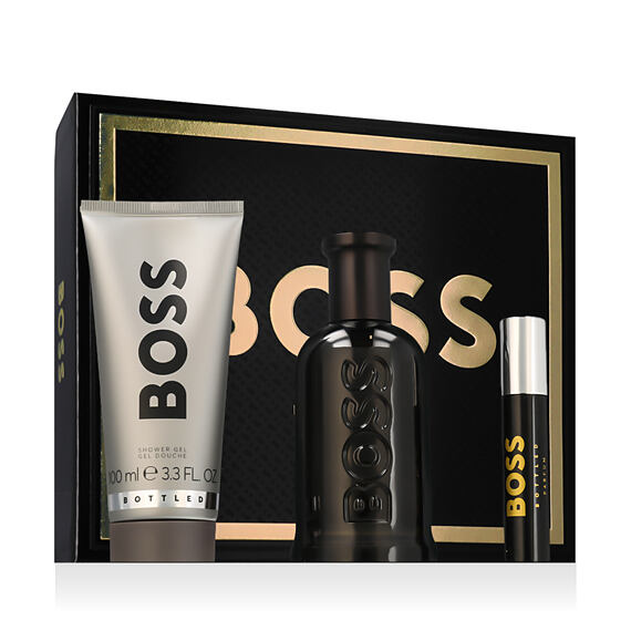 Boss Boss Bottled Perfum 100 ml + Perfum MINI 10 ml + SG 100 ml M