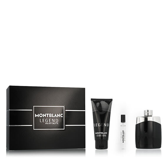 Montblanc Legend for Men EDT 100 ml + EDT MINI 7,5 ml + żel pod prysznic do ciała i włosów 100 ml M
