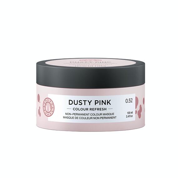 Maria Nila Colour Refresh odżywcza maska do włosów z pigmentami koloru Dusty Pink 100 ml
