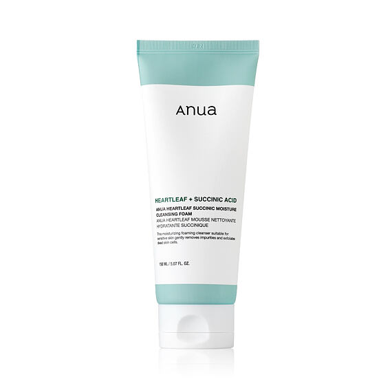 Anua Heartleaf Succinic Moisture Cleansing Foam 150 ml