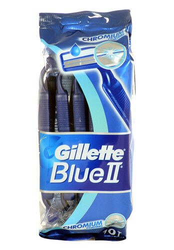 Gillette Blue II jednorazowa maszynka do golenia 10 szt M