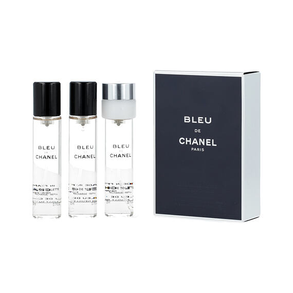 Chanel Bleu de Chanel EDT wkład 2 x 20 ml + EDT wkład z rozpylaczem 20 ml M