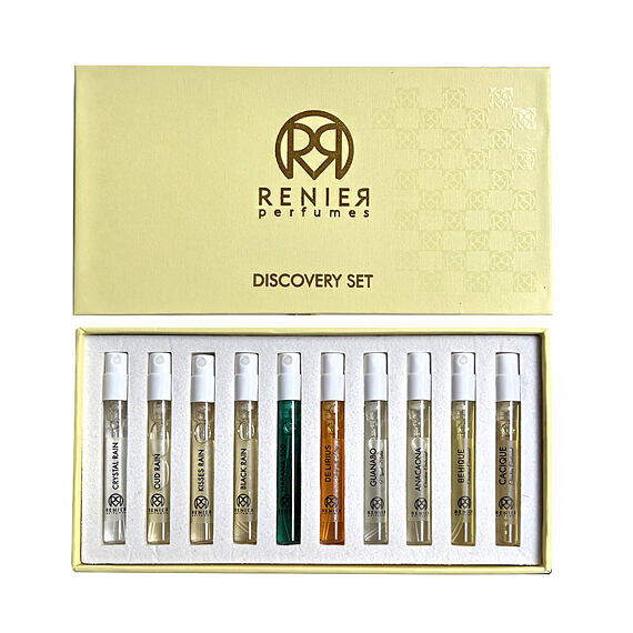 Renier Perfumes Discovery Set Extrait de Parfum MINI 6 x 2 ml + EDP MINI 4 x 2 ml UNISEX