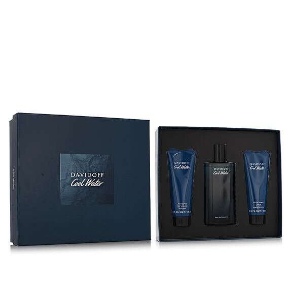 Davidoff Cool Water for Men EDT 125 ml + ASB 75 ml + SG 75 ml M