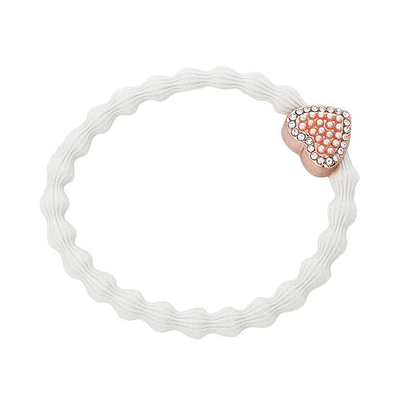 By Eloise London Rose Gold Bling Heart