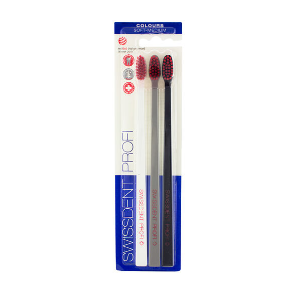 Swissdent Colours Soft-Medium 3 szt