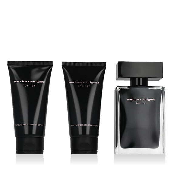 Narciso Rodriguez For Her EDT 50 ml + SG 50 ml + BL 50 ml W