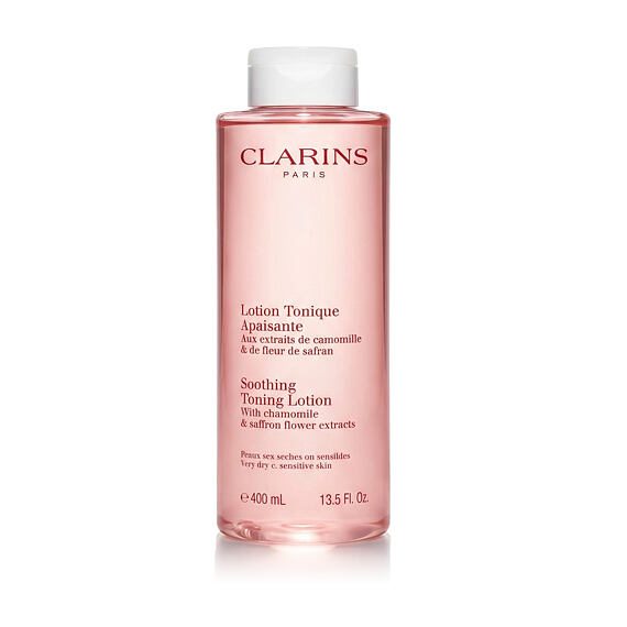 Clarins Soothing Toning Lotion Camomile & Saffron Flower (Very Dry or Sensitive Skin) 400 ml