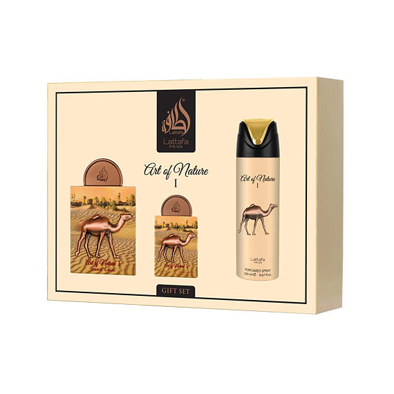 Lattafa Pride Art of Nature I EDP 100 ml + EDP 20 ml + spray do ciała 200 ml U