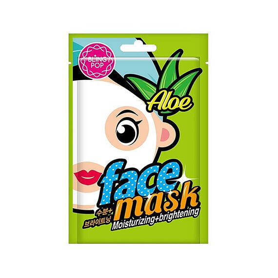 Bling Pop Aloe Moisturizing & Brightening Mask 20 ml