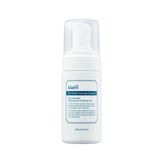 Dear, Klairs Rich Moist Foaming Cleanser 100 ml