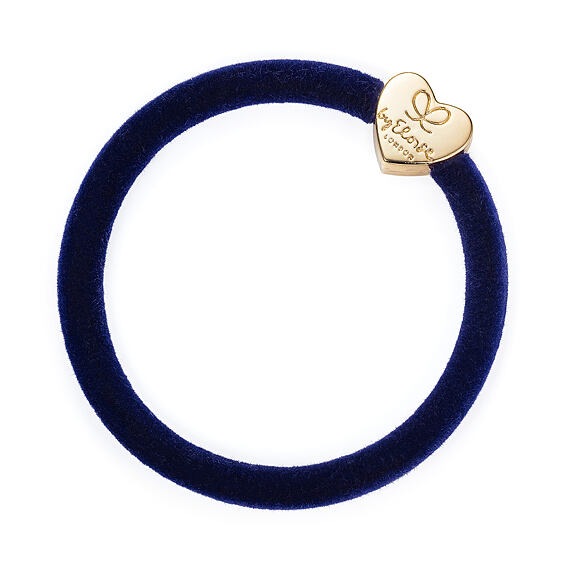 By Eloise London Velvet Gold Heart