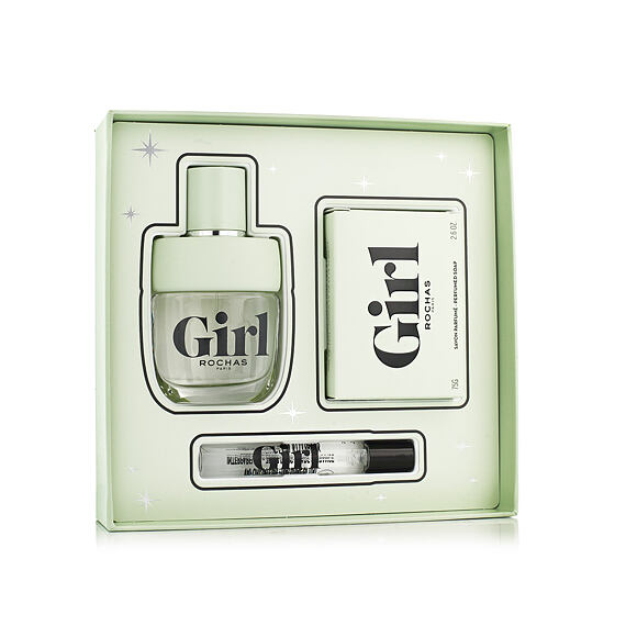Rochas Girl EDT 60 ml + EDT MINI 7.5 ml + mydło w kostce 75 g W