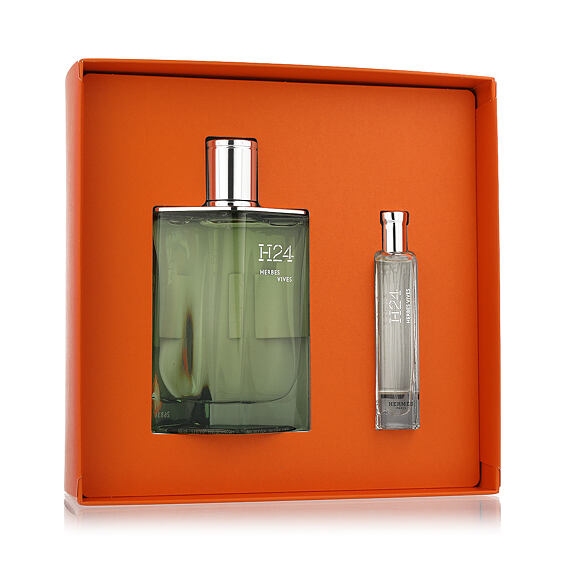 Hermès H24 Herbes Vives EDP napełnialny 100 ml + EDP 15 ml M