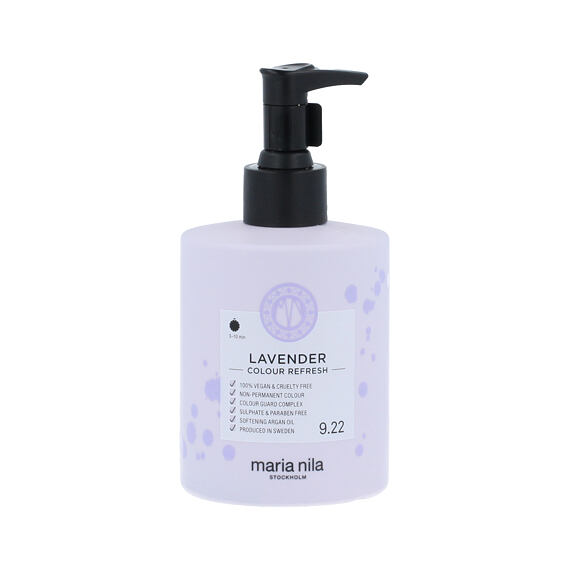 Maria Nila Colour Refresh odżywcza maska do włosów z pigmentami koloru Lavender 300 ml
