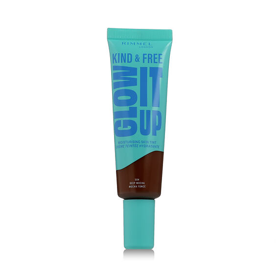Rimmel London Kind & Free Glow It Up Moisturising Skin Tint (504 Deep Mocha) 30 ml