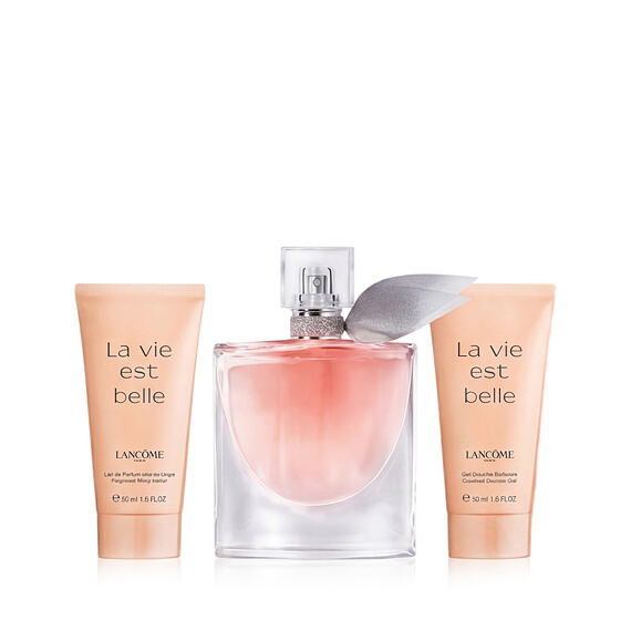 Lancôme La Vie Est Belle EDP napełnialny 50 ml + SG 50 ml + BL 50 ml W
