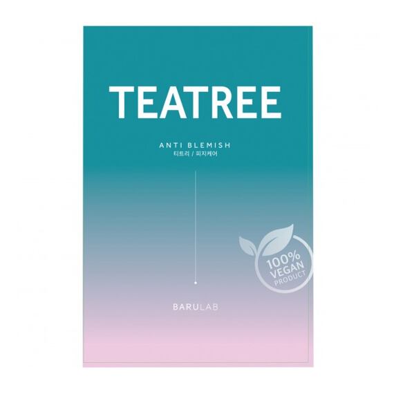 Barulab Tea Tree Anti Blemish Clean Vegan Mask 23 g