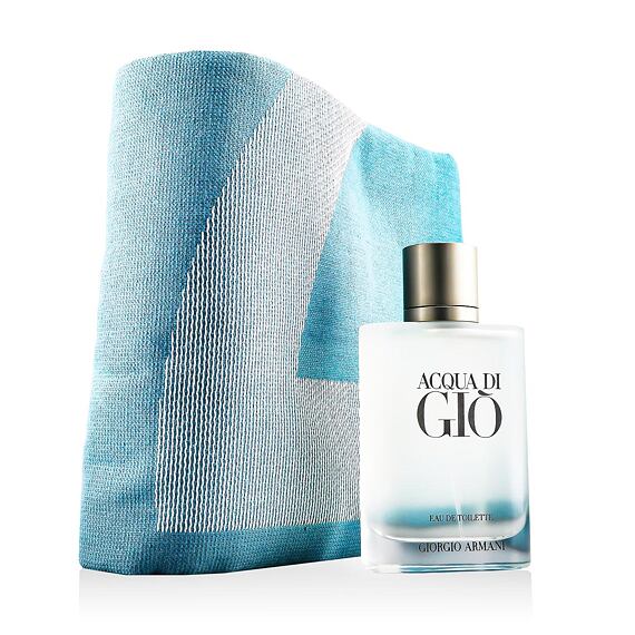 Giorgio Armani Acqua di Giò Pour Homme EDT do wielokrotnego napełniania 100 ml + Ręcznik M