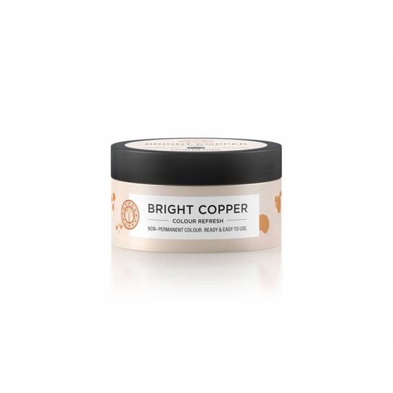 Maria Nila Colour Refresh odżywcza maska do włosów z pigmentami koloru Bright Copper 100 ml
