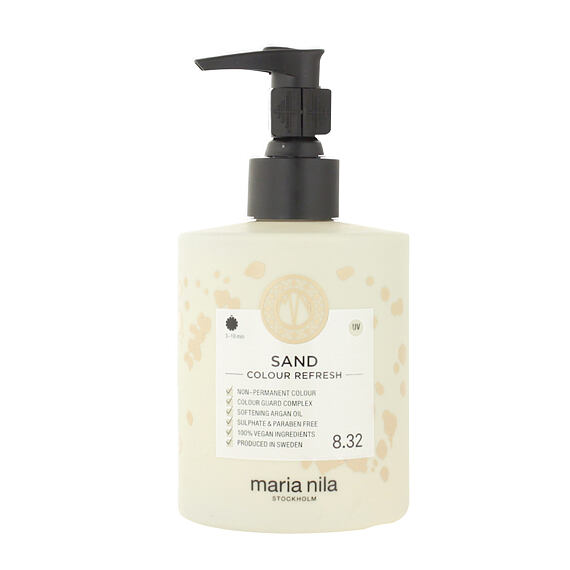 Maria Nila Colour Refresh odżywcza maska do włosów z pigmentami koloru Sand 300 ml

